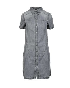 DIESEL Lyocell Dress - Gray