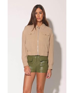 Walter Baker Charlize Jacket, Straw - Green