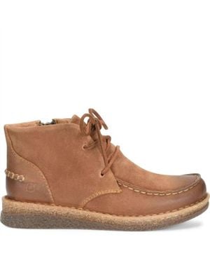 Born Analia Moc-Toe Ankle Boot - Brown