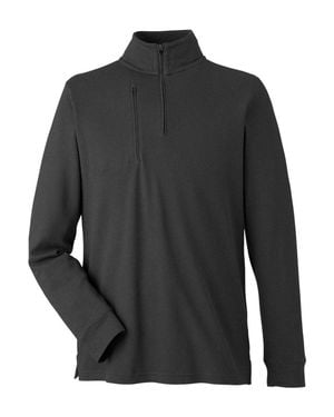 Devon & Jones New Classics Performance Quarter-Zip Pullover - Gray