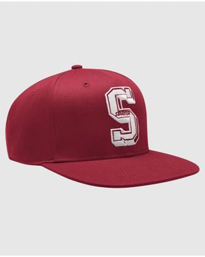 Starter Horizon Flat Brim Snapback - Red
