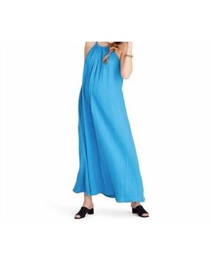 HATCH Sienna Maternity Dress - Blue