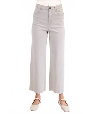 Easel Kiki Twill Pants - Gray