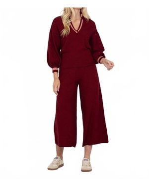 Emily Mccarthy Lolli Sweater - Red