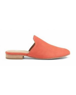 Eileen Fisher Dion Suede Mule Shoes - Black