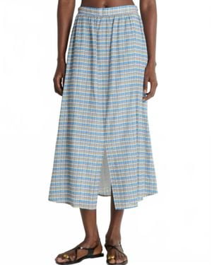 Nation Ltd Tatiana Midi Skirt - Blue