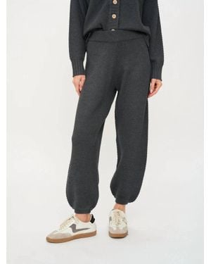Six Fifty Molly Waffle Sweatpant - Gray