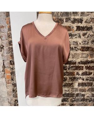 Sofia Collections Tessa Top - Brown