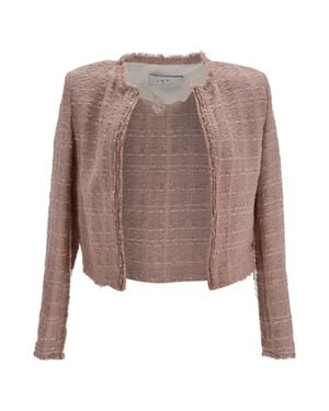 IRO Shavani Fringe Jacket - Brown