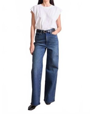 Apiece Apart Full Length Merida Jeans - Blue