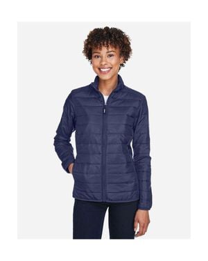 CORE365 Prevail Packable Puffer Jacket - Blue
