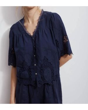Melissa Nepton Maoli Top - Blue
