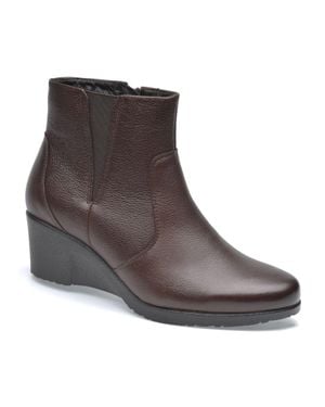Pazstor Leather Boots - Brown
