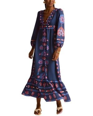 CAMILA BLANCO Maxi Dress - Blue