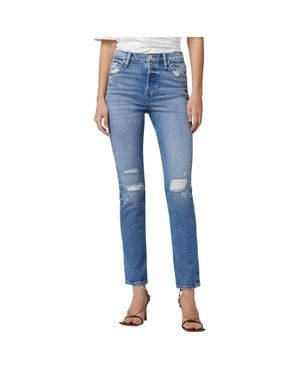 Hudson Jeans Holly High Rise Straight Jean - Blue