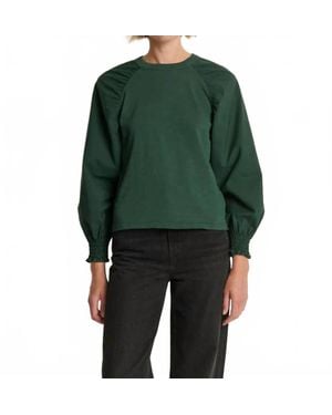 Nation Ltd Suky Raglan Top - Green