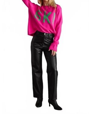 Panache Ski Sweater - Pink