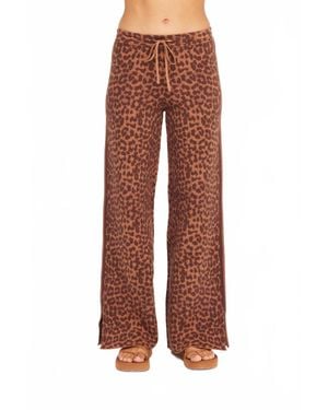 The Upside Malawi Tia Knit Pants - Brown