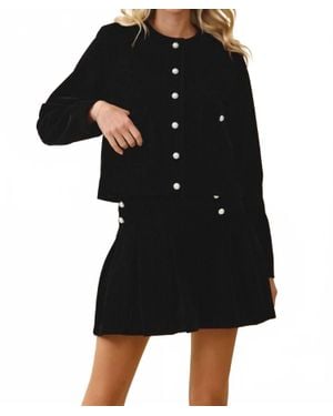 TCEC The Miranda Jacket - Black