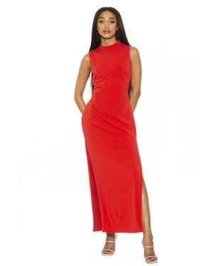 Alexia Admor Lori Maxi Dress - Red