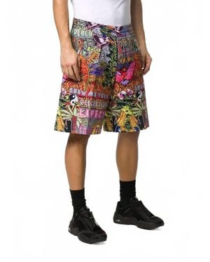 Neil Barrett All-Over Printed Shorts - Black