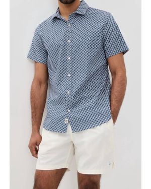 Fair Harbor Windward Button Up Shirt - Blue
