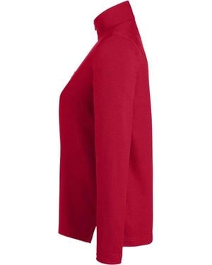 CORE365 Fusion Chromasoft Pique Quarter-Zip Pullover - Red