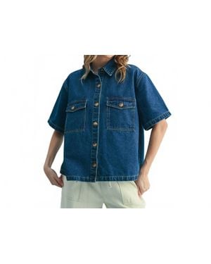 Wishlist Outlaw Top - Blue
