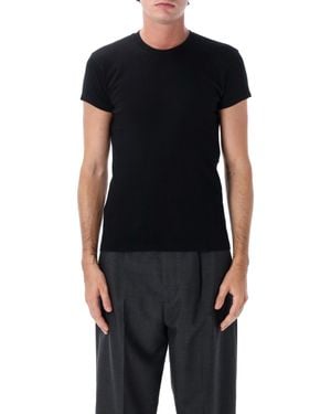Tom Ford Short-Sleeve Crewneck Cotton T-Shirt - Black