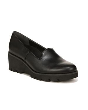 Vionic Willa Wedge Shoes - Black