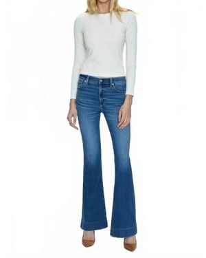 Pistola Kinsley Mid Rise Ultra Flare Jean - Blue