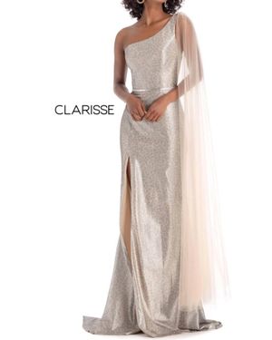 Clarisse Evening Gown - Natural