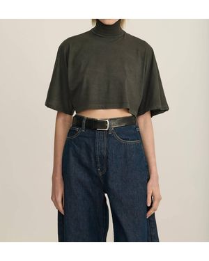 All Three Eden Crop Top - Black