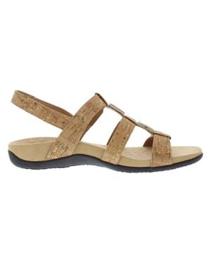 Vionic Rest Amber Backstrap Sandals - Brown