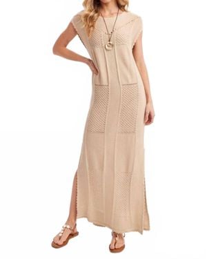 Bluivy Sedona Knit Coverup - Natural