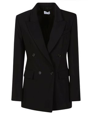 P.A.R.O.S.H. Panty26 Tailored Double Breasted Blazer - Black