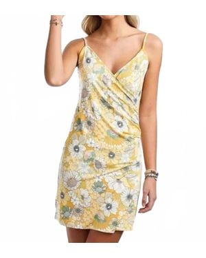 O'neill Sportswear Kiki Floral Mini Dress - Yellow
