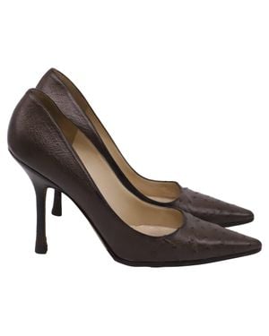 Jimmy Choo Pointed-Toe Pumps - Brown