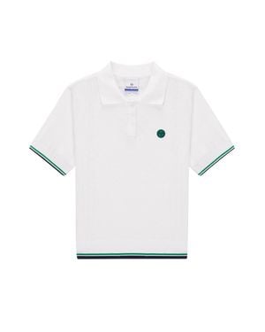 Sergio Tacchini Preppy Knit Polo - White