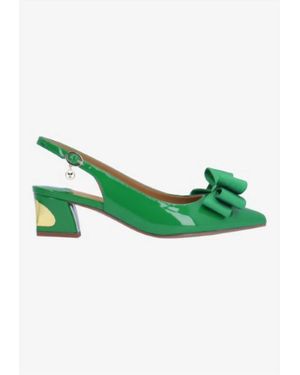 J. Reneé Kimma Sling Back Pumps - Green