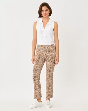 Lilly Pulitzer Upf 50+ Luxletic 28" Corso Kick Flare Pant - Green