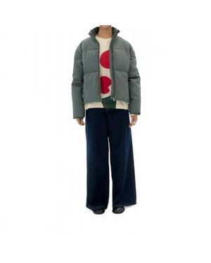 Thinking Mu Gemma Quilted Jacket - Blue