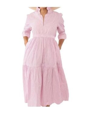 Gretchen Scott Teardrop Maxi Dress - Pink
