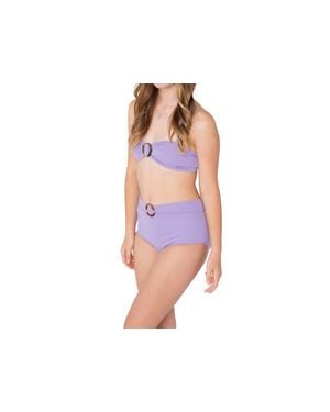 Dalai Beachwear Tween Retro Bikini Set - Black
