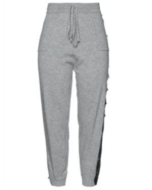 Pink Memories Jogger Pants - Gray