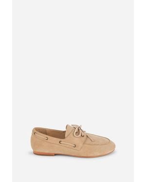 INTENTIONALLY ______ Pixie Boat Shoes - Natural