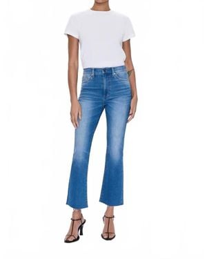 Pistola Lennon High Rise Crop Boot Cut Jeans - Blue