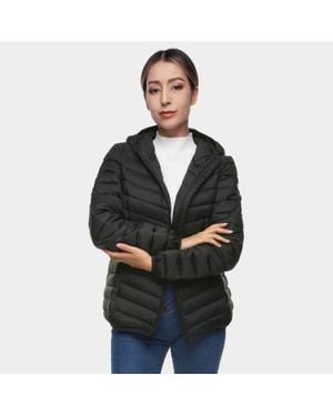Rokka&Rolla Light Packable Puffer Jacket - Black