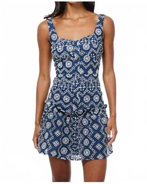 Adelyn Rae Vanni Mini Dress - Blue