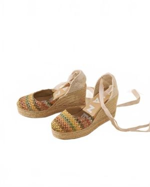 Manebí Wedge Espadrilles - Natural